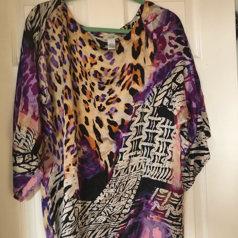 Cache Tunic Multi Print Top - image 1